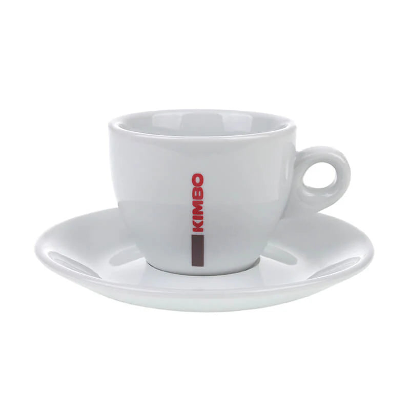 Kimbo cappuccinokop med logo