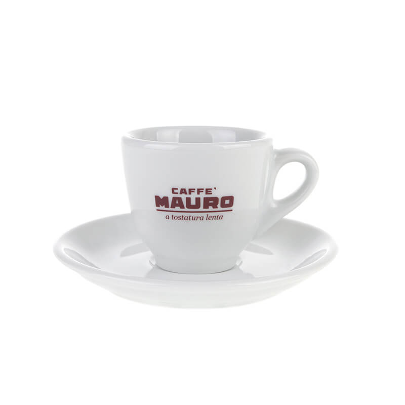 Mauro espressokop med logo