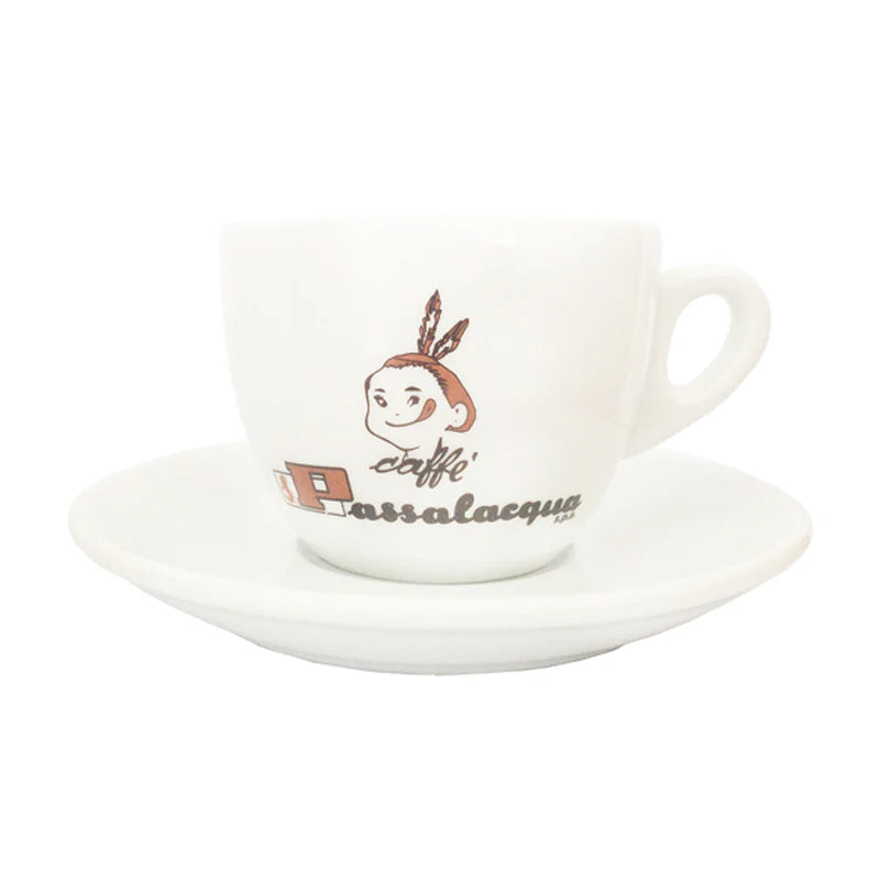 Passalacqua Cappuccino kop med underkop