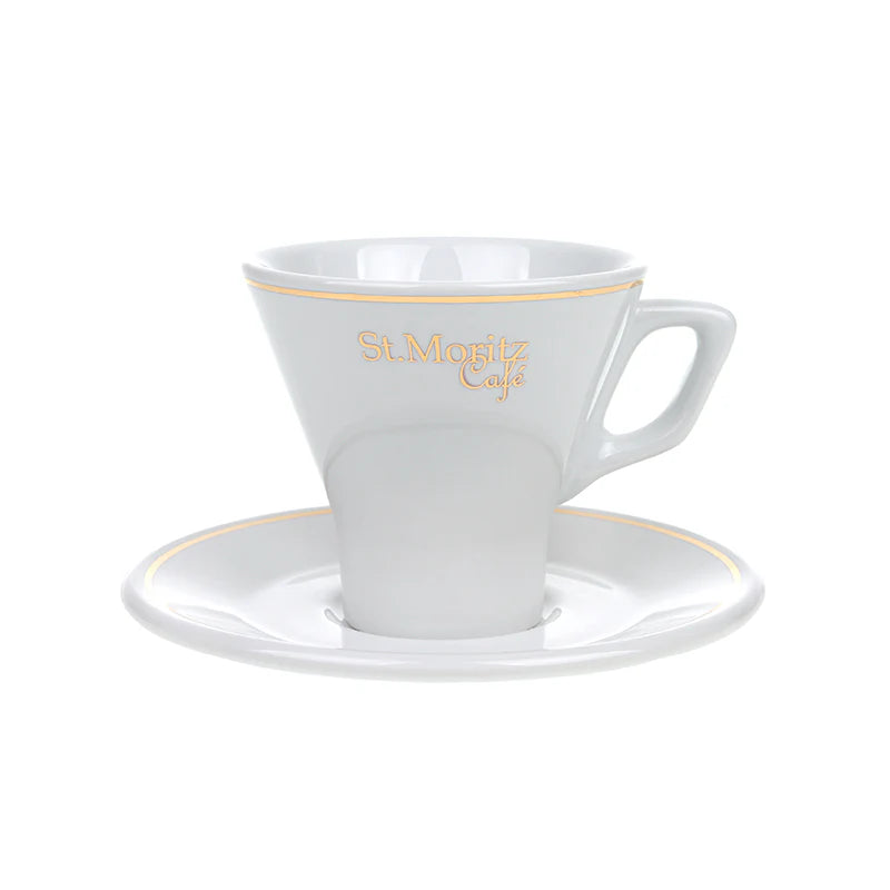 Badilatti cappuccinokop med logo