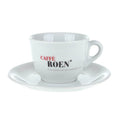 Caffè Roen Cappuccinokop med underkop