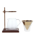 Kinto Håndfilter Kaffesæt | Guld - 4 kopper
