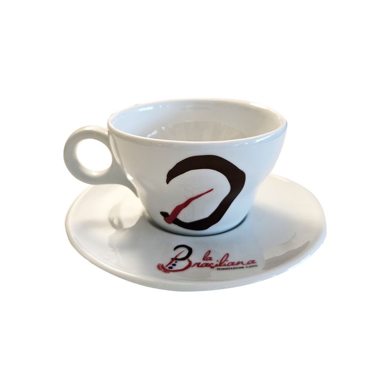 La Brasiliana Cappuccinokop med underkop
