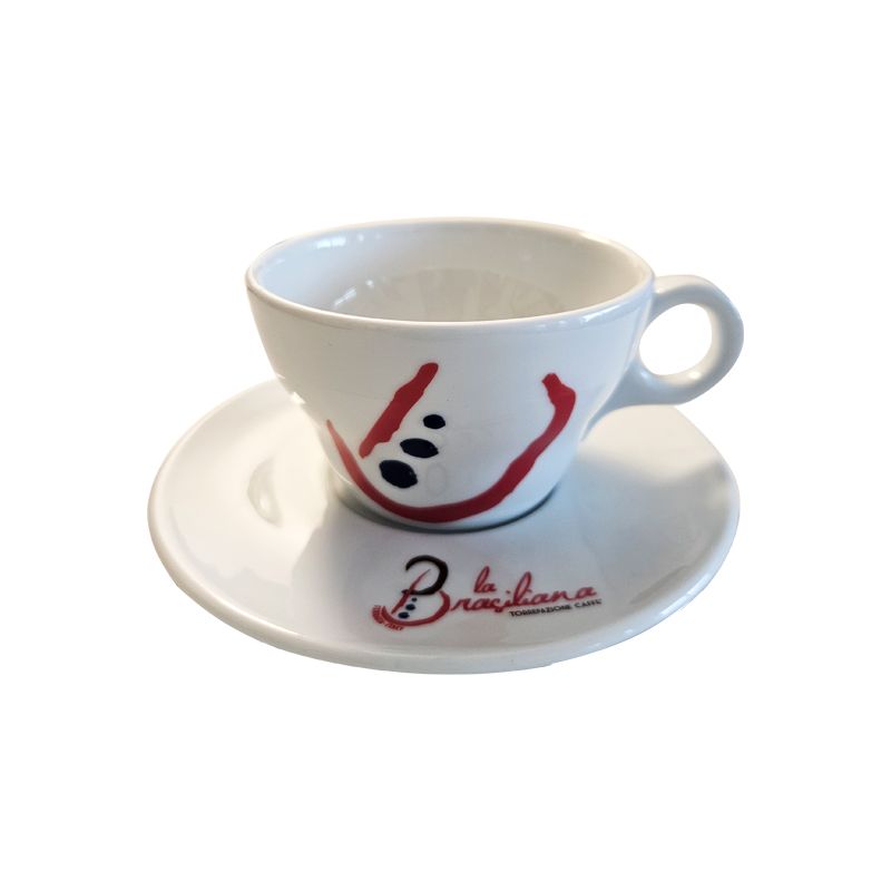 La Brasiliana Cappuccinokop med underkop