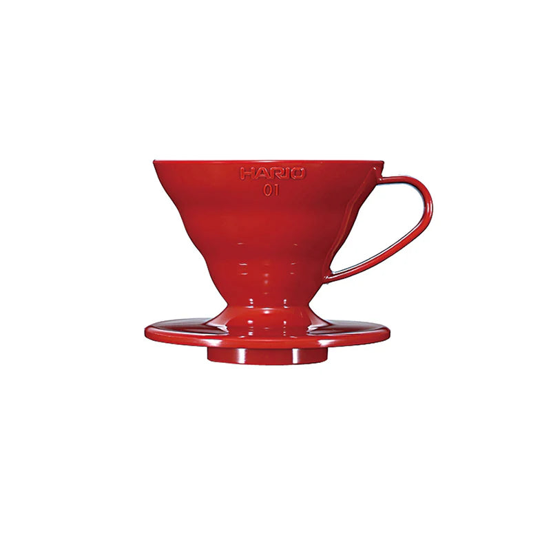 Hario V60 kaffedrypper keramik 01 rød