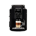 KRUPS EA 8150 — Kompakt espressomaskine · Individuel dosering · Højdejusterbar · Sort