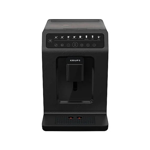KRUPS EA897B Evidence ECOdesign — Fuldautomatisk espressomaskine · Bæredygtig · Skiferlook · Sort