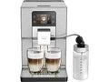 KRUPS EA877D Intuition Experience+ — Fuldautomatisk espressomaskine · Iced Coffee · Farve-touchskærm · Sort/Sølv