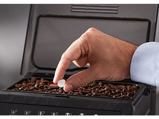 KRUPS EA897B Evidence ECOdesign — Fuldautomatisk espressomaskine · Bæredygtig · Skiferlook · Sort