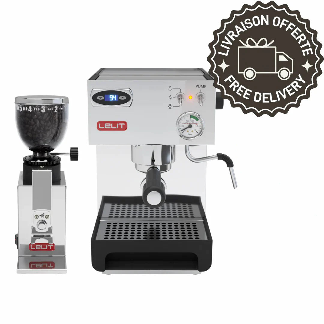 Lelit | Anna PL41TEM + FRED coffee grinder